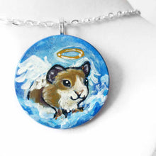 Load image into Gallery viewer, Guinea Pig Angel - Wood Art, Magnet, Necklace
