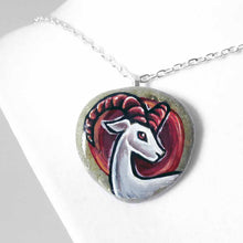 Load image into Gallery viewer, Aries the Ram - Rock Art, Magnet, or Necklace
