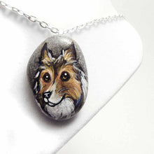 Load image into Gallery viewer, Rough Collie - Rock Art, Magnet, or Necklace
