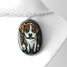 Load image into Gallery viewer, Beagle Dog - Rock Art, Magnet, or Necklace
