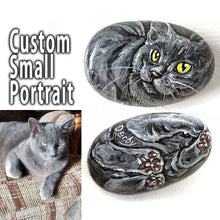 Load image into Gallery viewer, Custom Pet Portrait Stone - Small Loaf
