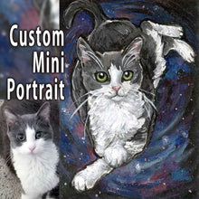 Load image into Gallery viewer, Custom Pet Portrait - Mini ACEO
