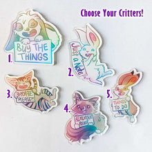Load image into Gallery viewer, Animal Reminders Magnet Bundle - Flat Magnets
