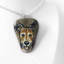 Load image into Gallery viewer, Greyhound Dog - Rock Art, Magnet, or Necklace
