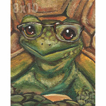 Load image into Gallery viewer, Nerdy Tortoise - Art Print
