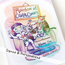 Load image into Gallery viewer, Rainbow of Crazy Comics, Volume One - Signed Edition
