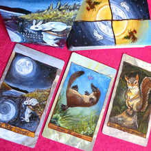 Load image into Gallery viewer, Animism Tarot Deck: Animal Guidance with Guidebook Option
