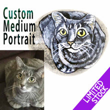 Load image into Gallery viewer, Custom Pet Portrait Stone - Medium
