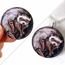 Load image into Gallery viewer, Ferret - Wood Art, Magnet, or Necklace
