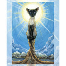 Load image into Gallery viewer, Judgement Art Print, Siamese Cat - Animism Tarot
