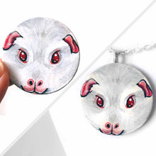 Load image into Gallery viewer, Guinea Pig - Wood Art, Magnet, or Necklace

