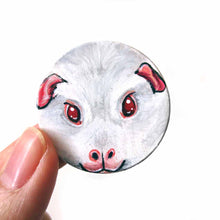 Load image into Gallery viewer, Guinea Pig - Wood Art, Magnet, or Necklace
